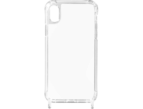 Carcasa iPhone XR AVIZAR Anillo Personalizable con Bisutería Transparente