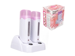 Calefactor Depilatório Doble Para Cera Portátil 220v Eu