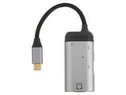 Adaptador Ethernet 3 En 1 Gigabit Pd Carga Rápida Usb A Rj45 Para Laptop Windows Android Os X Ios