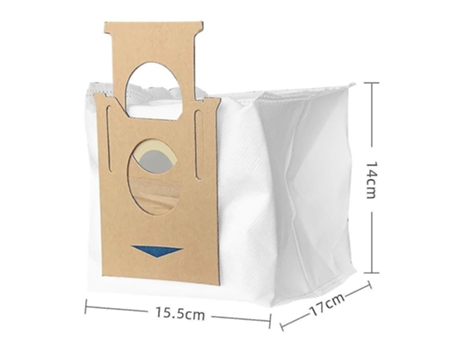 Bolsa de polvo de filtro de cepillo principal de tela de trapeador para Ecovacs Deebot Ozmo T8 Aivi