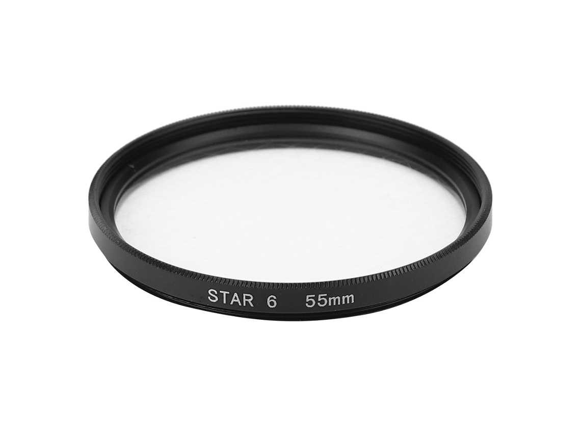 Filtro De Lente Estrella 55mm Para Cámara, Filtro De Lente Estrella Para Canon