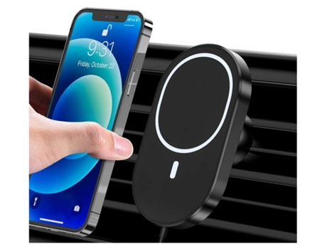 Cargador Carro Sem Carr para iPhone 12 Pro Max/13 YIZHOOD Negro