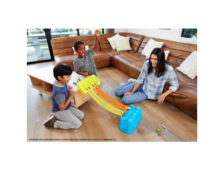 Caja Kidinn HOT WHEELS Gravidade do construtor de esteiras