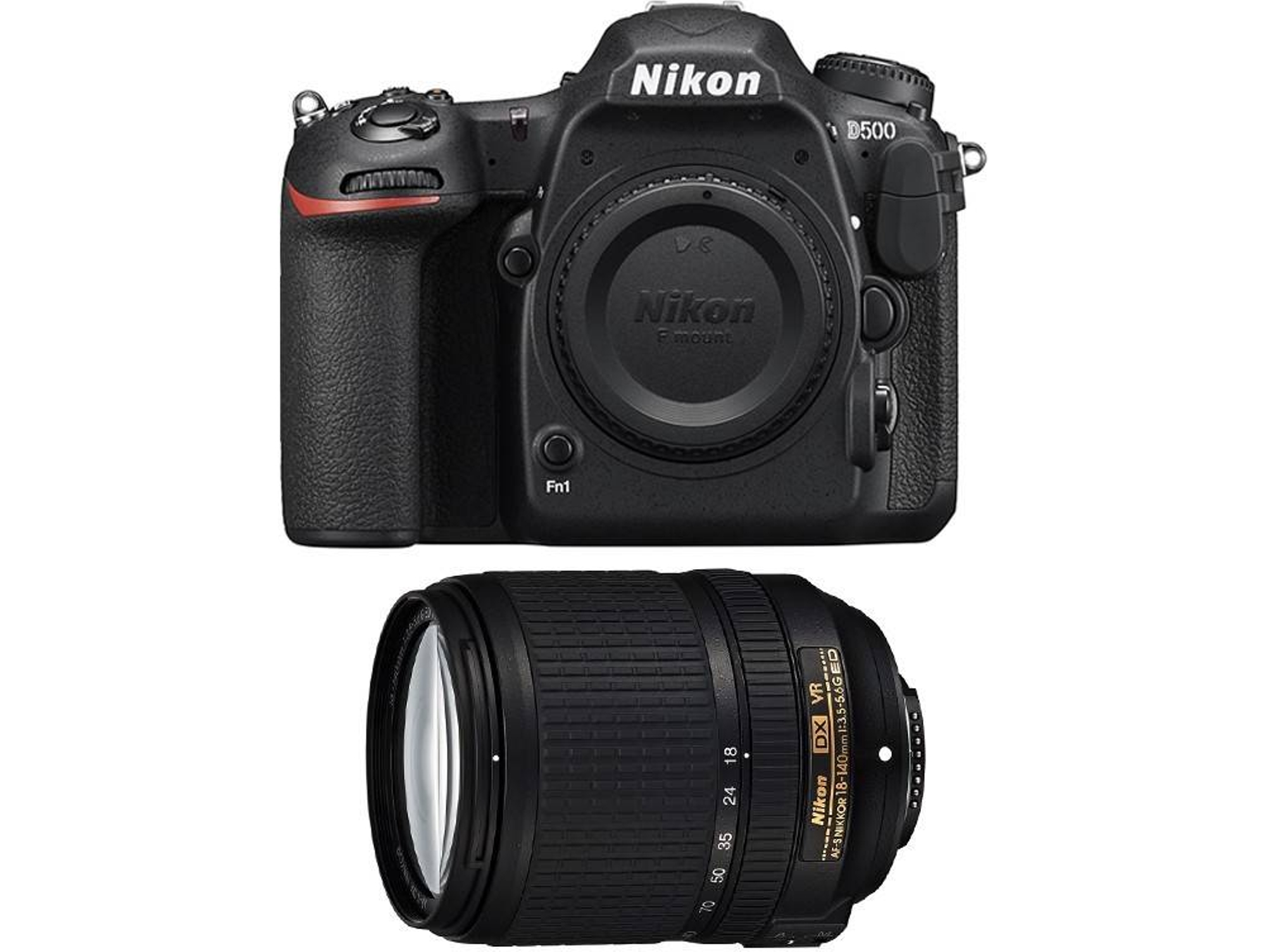 Kit Cámara Réflex NIKON D500 + 18-140 VR