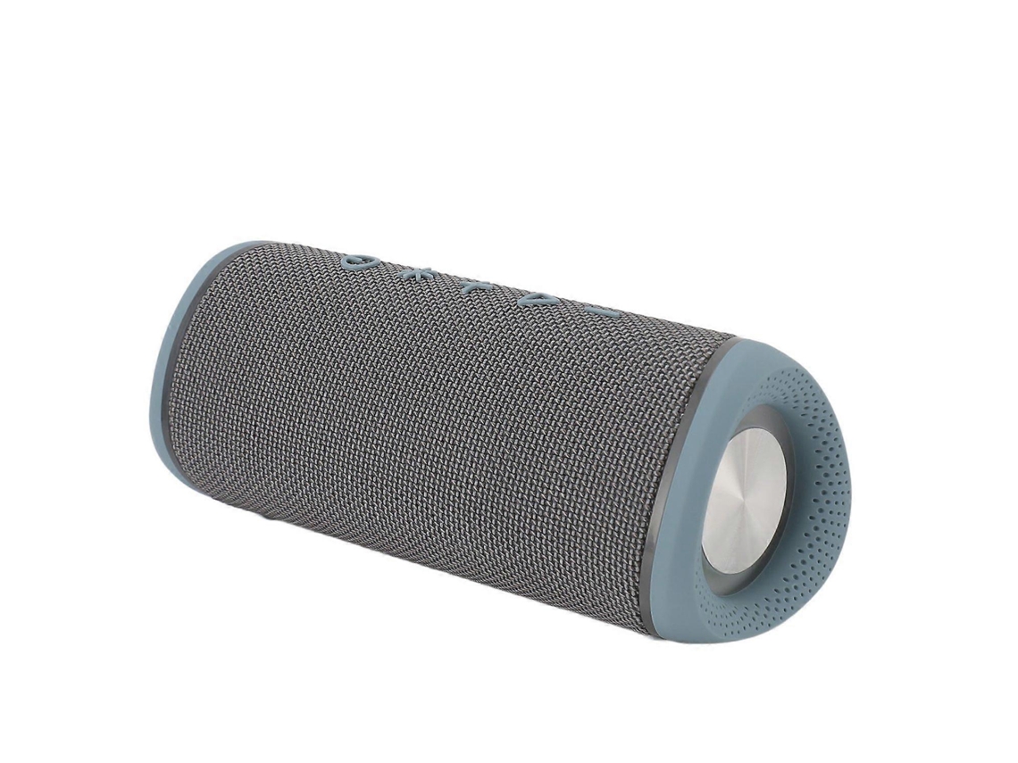 Altavoz Bluetooth Yunzii con micrófono y luz RGB, resistente al agua IPX5, portátil, para viajes al aire libre y uso familiar.