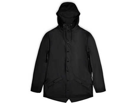 Abrigo RAINS Mujer (S - Negro)