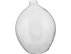 Mini florero de vidrio transparente con diseño cónico para flores individuales, pequeño florero hidropónico Gokoco