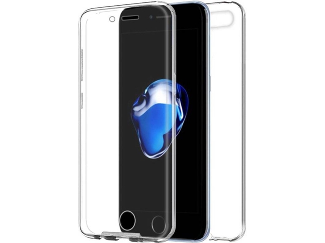 Funda iPhone 7, 8 COOL Silicona Transparente