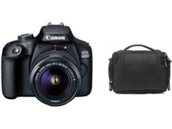 Kit Cámara Réflex CANON EOS 4000D EF-S 18-55MM F3.5-5.6 III + Bolsa