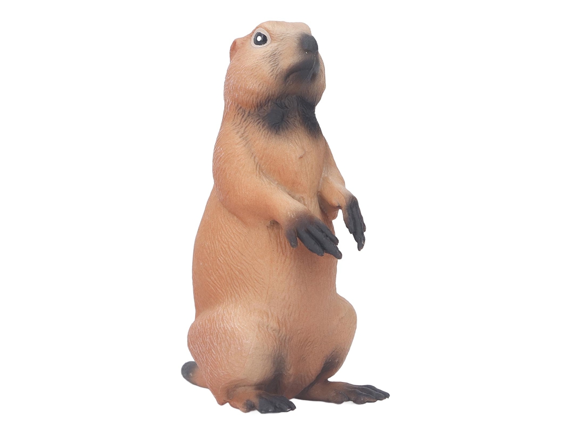Figura De Juguete De Marmota, Modelo De Animal Salvaje, Decoración De Plástico, Educación Pl127-1010