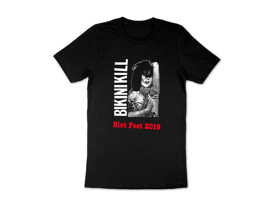 Bikini Kill Riot Fest 2019 Tour ROCKINSTONE Camiseta unisex para adultos Más vendida Talla: XXL