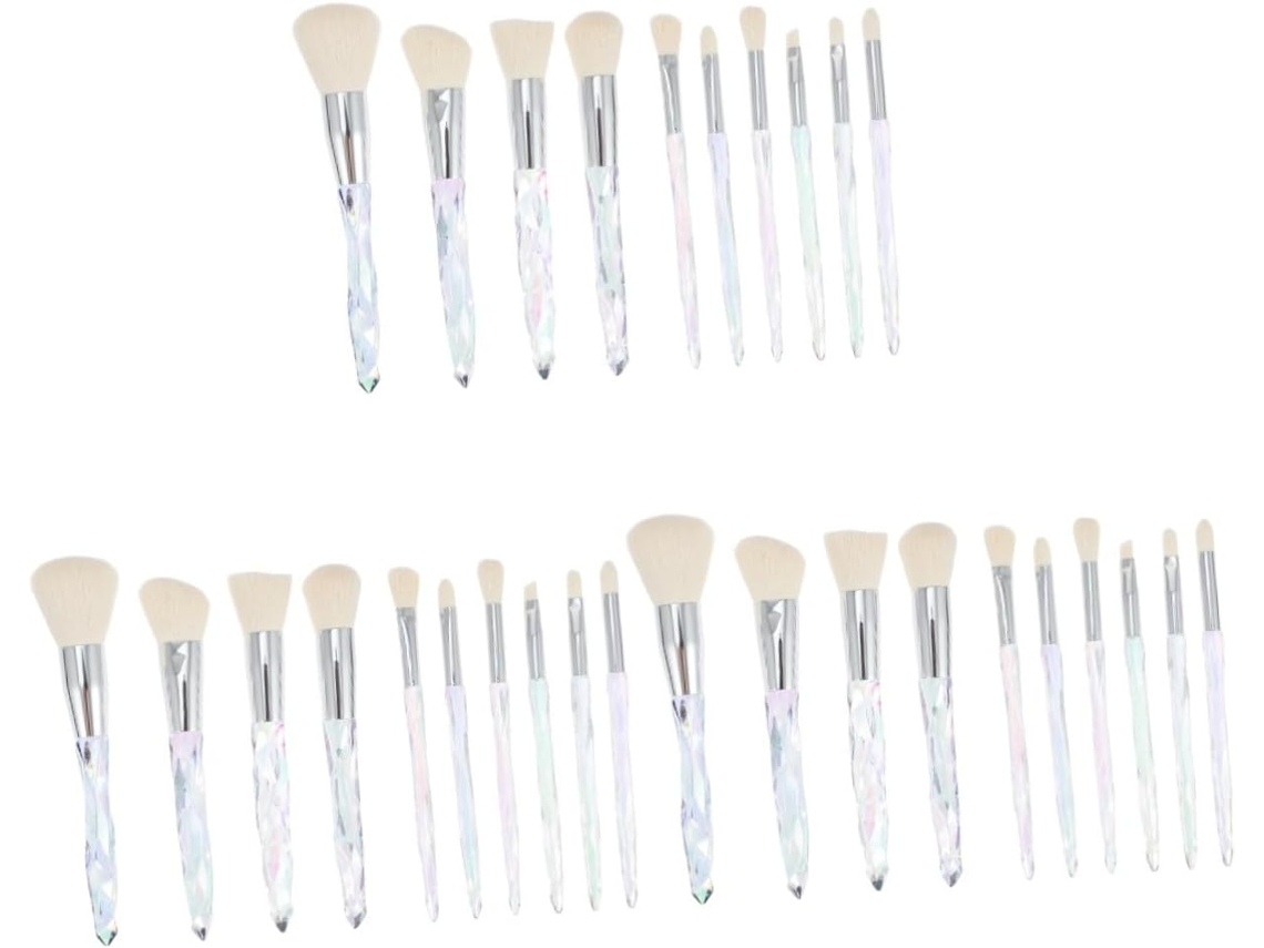 30pièces Sy De Pinceaux Pour Maquillaje Kit Comply Avec Cepillo A Fond Teint Paupières Et Eyeliner