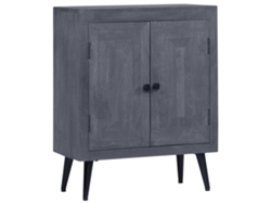 Lovely Home Aparador en Madera de Mango Maciza 60X30X76 Cm