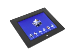 Quadro De Fotos Digital 8 Polegadas 800x600 Hd Com Controle Remoto Multifuncional 100-240v Plugue Eu
