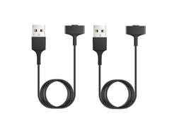 2 Cables De Carga De Repuesto Compatibles Con El Reloj Inteligente Fitbit Ionic.