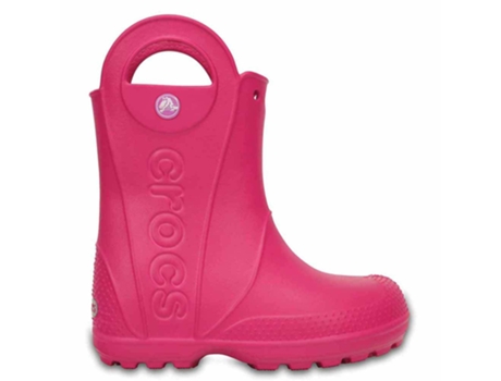 Botas de Agua CROCS Handle IT Rain Boot Niños (33-34 - Rosa)
