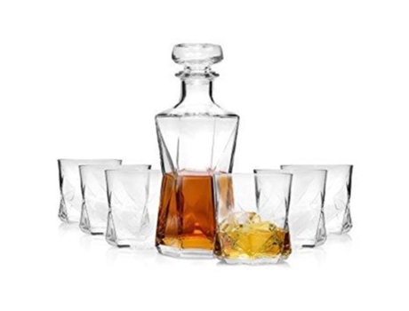 Whisky cassiopea 7 piezas juego