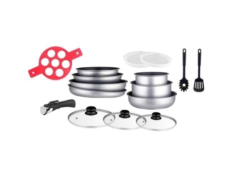 Batería de cocina de 16 piezas - Aluminio ARTHUR MARTIN