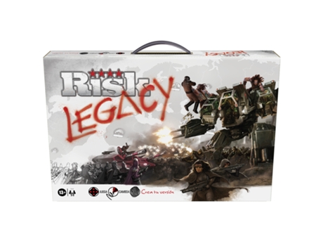 Juego Colectivo HASBRO GAMING Risk Legacy (Edad Mínima Recomendada: 13 años - Versión en Español)