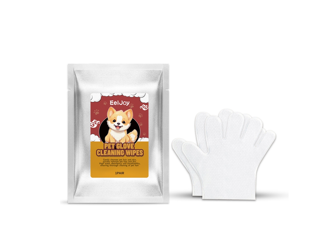 Toallitas limpiadoras para guantes de mascotas