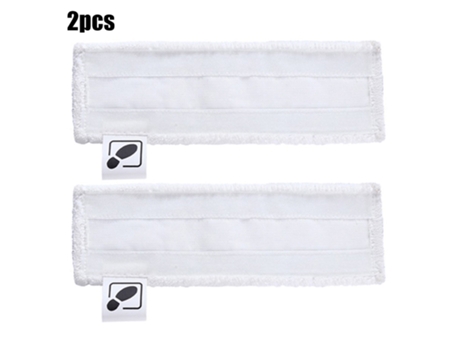 Almohadillas de tela para Limpiador de vapor, 2 piezas, para Karcher Easy Fix Sc1 Sc2 Sc3 Sc4 Sc5, repuestos de aspiradora, accesorios para el hogar