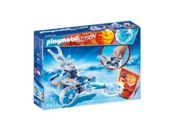 PLAYMOBIL Sports & Action: Robot de hielo con lanzador 6832 (Edad Mínima: 5)
