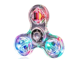 Spinner Juguete Anti Ansiedad Reductor de Estrés, Plata, Niños, Adultos, Nuevo, Envío 24h