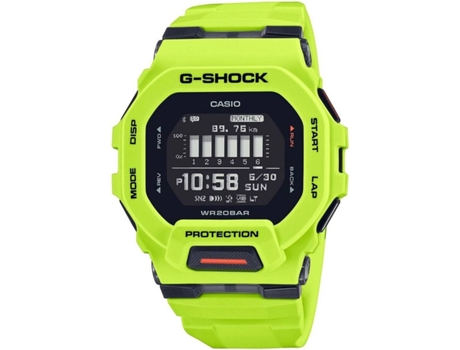 Reloj Digital CASIO G-Shock Bluetooth Hombre (Acero y Resina - Verde)