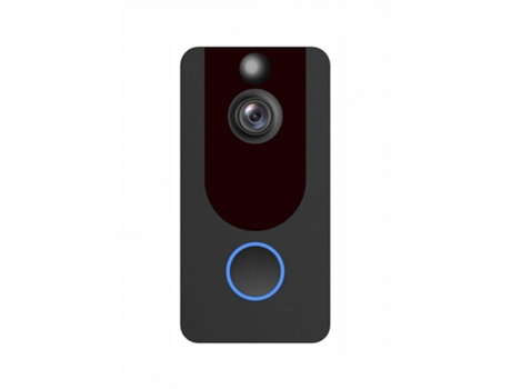 V7 video timbre cámara HD 1080p wifi inteligente intercomunicador visual visión nocturna videocámara de seguridad inalámbrica negro