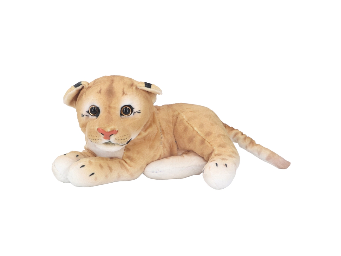 Muñeco De Peluche Suave De Imitación De Animal Salvaje, Colección De Leones Para Sala De Estar Y Dormitorio.