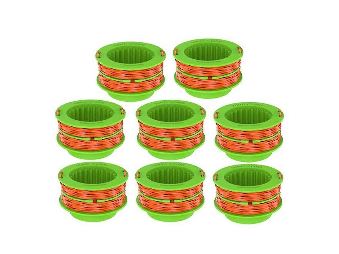 S7v 8pcs Carrete De Repuesto Para Carrete De Alambre De Desbrozadora Ego Power+ Z3j As1300