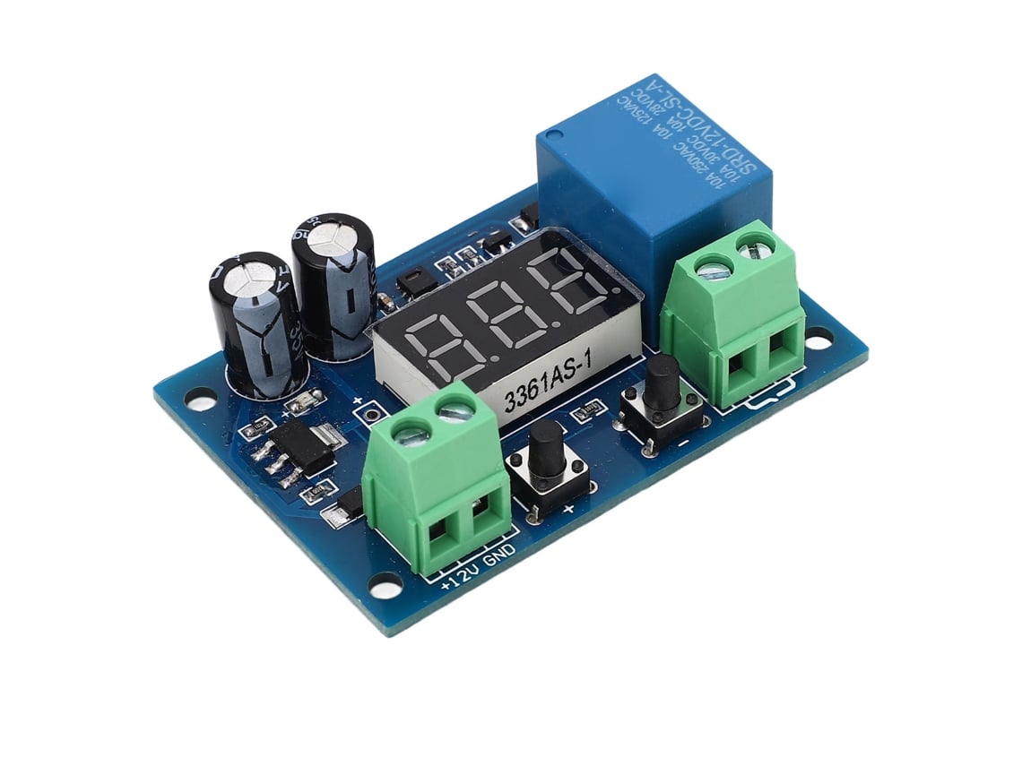 Módulo De Controle De Umidade Com Sensor De Alta Precisão Placa Controladora Digital 12vdc
