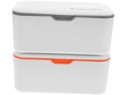 Caja Recargable De 2 Piezas Con Dispensador Y Tapa Hermética Para Almacenar Toallitas Húmedas.