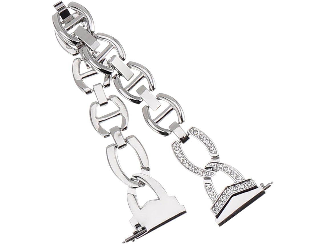 Pulseiras De Aço Inoxidável Para Relógios Femininos E Masculinos Com Sistema De Liberação Rápida.