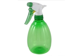 Botella pulverizadora verde con gatillo de agua, 500 ml, para peluquerías