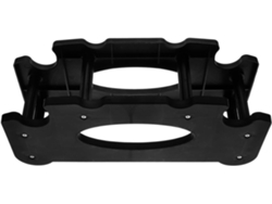 Soporte Para Mancuernas Desmontable De Plástico Negro Compacto