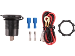 Enchufe Negro Para Puerto De Carga Usb-c Pd Dual Para Coche, Ideal Para Barcos, Caravanas Y Vehículos Todoterreno.