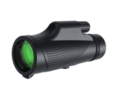 Telescopio monocular 10x42 para adultos, ligero, portátil, de bolsillo, para observación de aves, color negro GUSSHIOUS