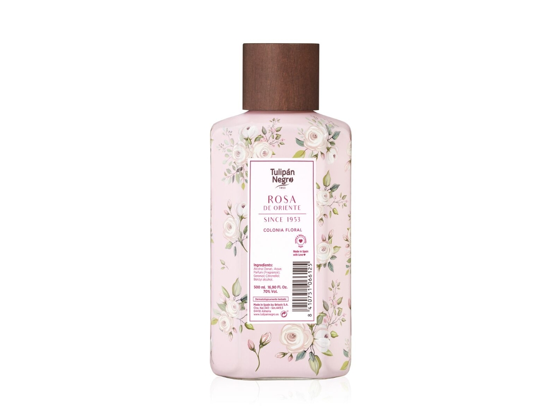 Colonia Floral Cristal Rosa De Oriente 500 Ml