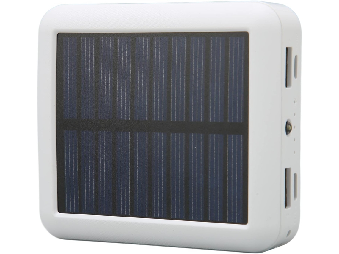 Banco De Energía Solar Impermeable Para Exteriores Con Dos Puertos - 200.000 Mah Para Relojes Inteli
