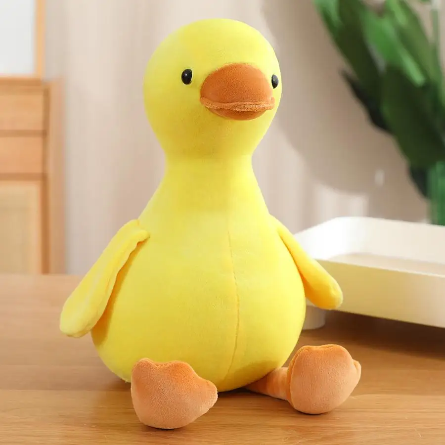 (amarillo, 40-45 Cm) Lindo Peluche, Suave Almohada Con Forma De Animal