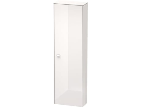 Gabinete alto DURAVIT Brioso 177,0x52,0x24,0 cm 1 puerta bisagra derecha 1 estante de madera 3 estantes de vidrio