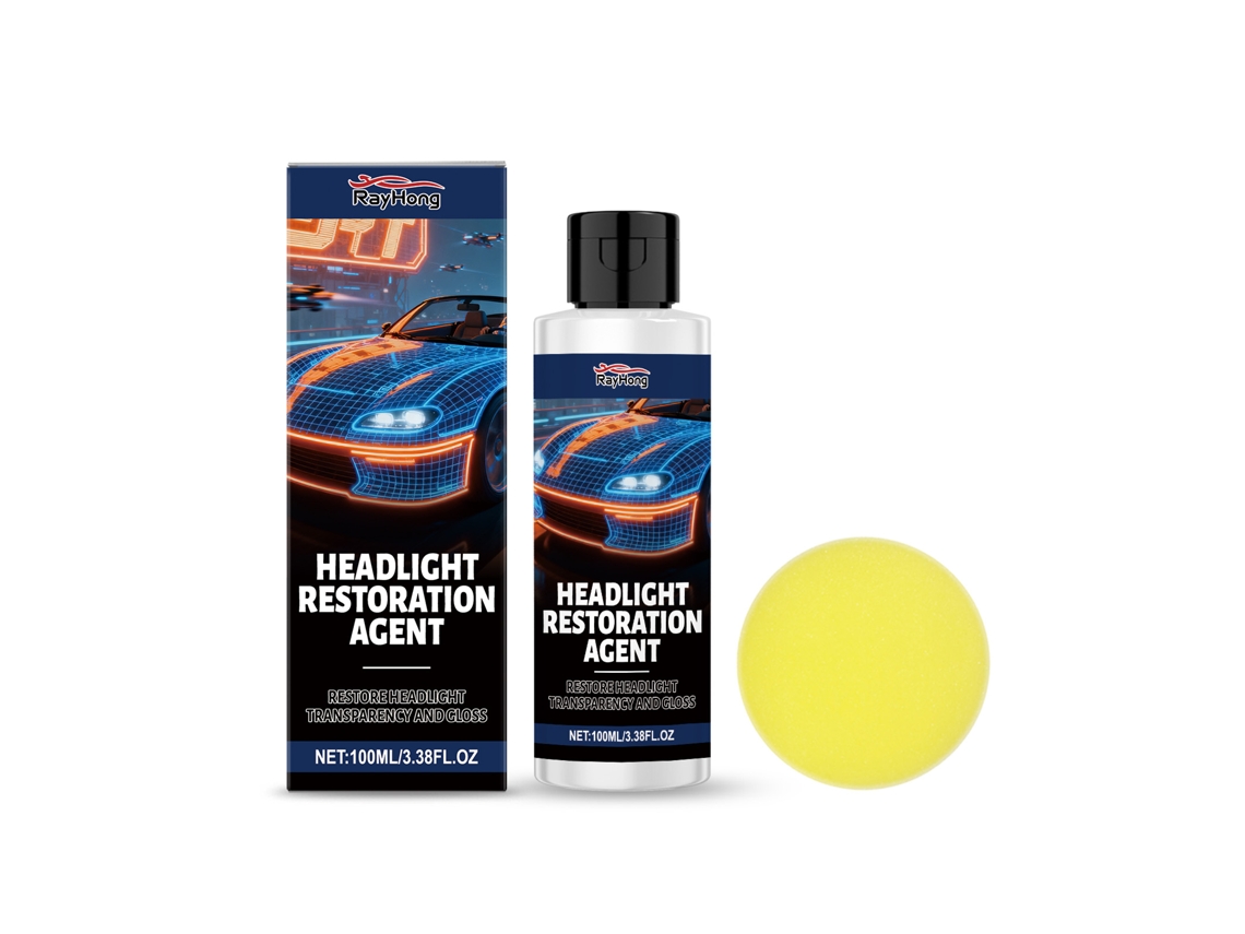 Agente de limpieza eficaz para faros de coche