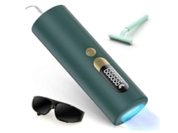 Dispositivo de depilación láser IPL con 2 modos y 5 niveles para hombres y mujeres, regalo para mujeres, Green Ly Ebike