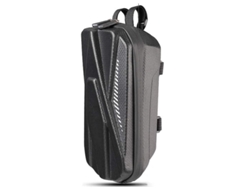 Bolsa De Almacenamiento Para Scooter, Bolsa Delantera Para Manillar De Bicicleta Para Bicicleta Plegable. Yizhood (negro)