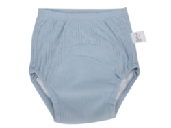Pañal De Entrenamiento Lavable Para Bebés, Algodón Transpirable, A Prueba De Fugas, Azul, 80