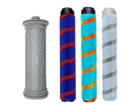 4pcs filtro de escova macia para tineco a10 a11 ea10 for pure one s11 s12