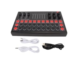 Tarjeta De Sonido Live Mixer Con 8 Efectos De Sonido, 10 Efectos Especiales, Cancelación De Ruido Y Bluetooth.