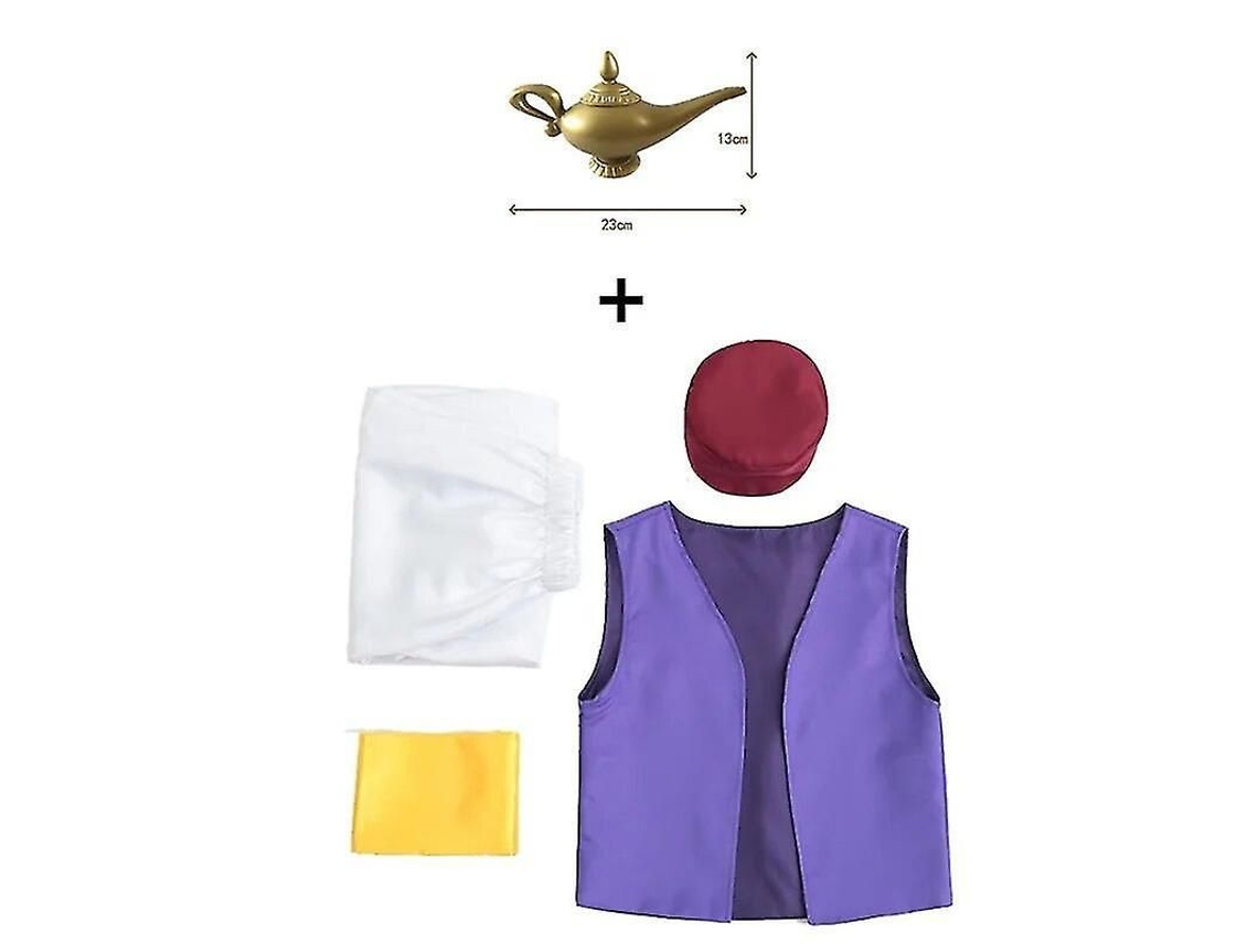 2026-traje De Príncipe Aladdin Para Adultos - Disfraz De Disney Para Cosplay Y Fiesta Temática Halloween Carnaval