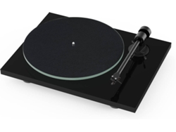 Tocadiscos PRO-JECT T1 Negro (Manual - correa - velocidades: 33 1/3 - 45)